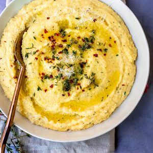 Creamy Herb Polenta (4oz)