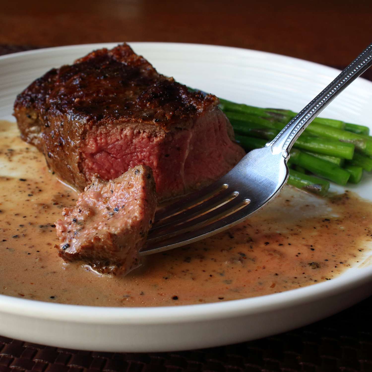 Peppercorn Whiskey Sauce