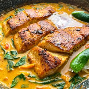 Curried Salmon