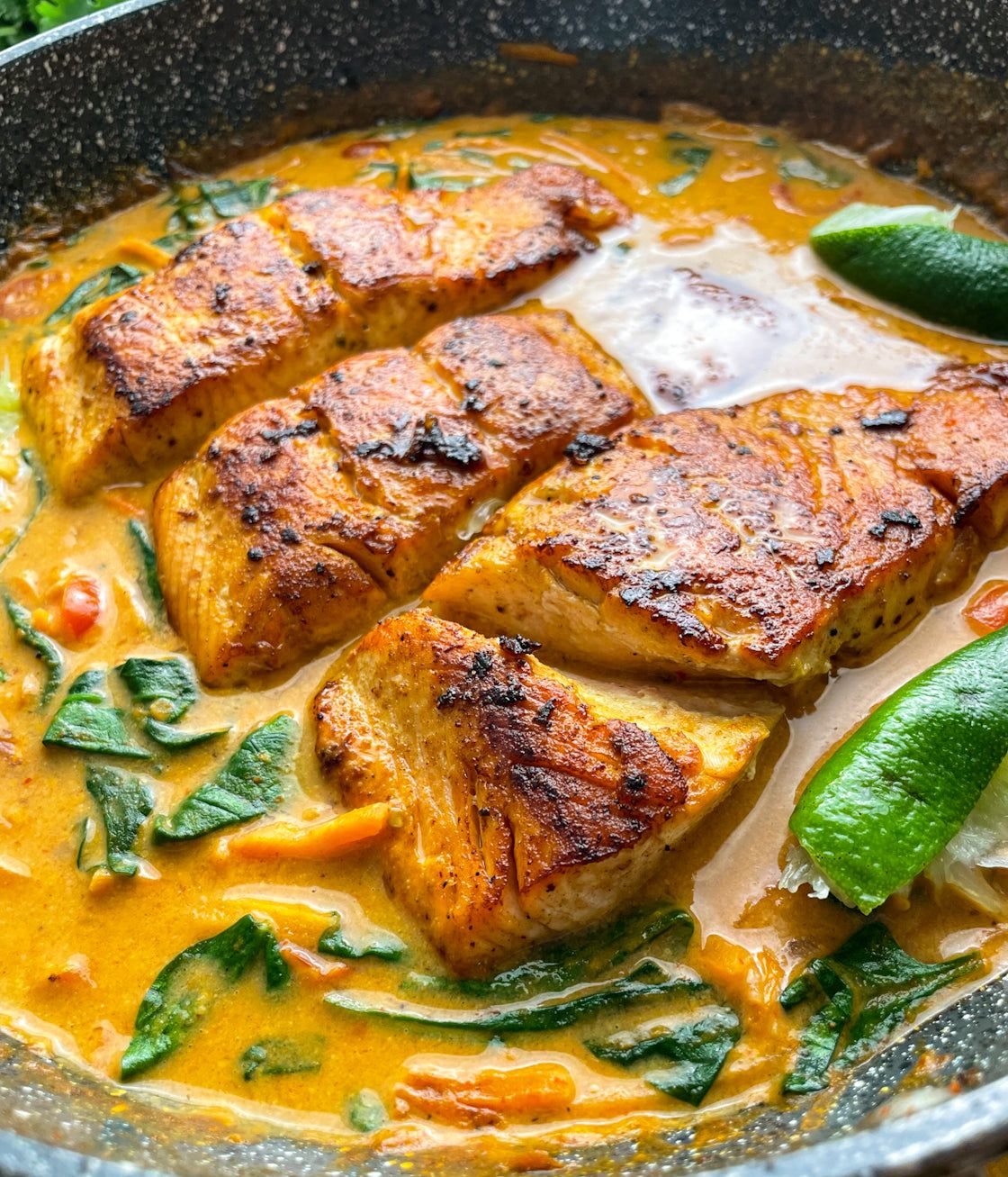 Curried Salmon