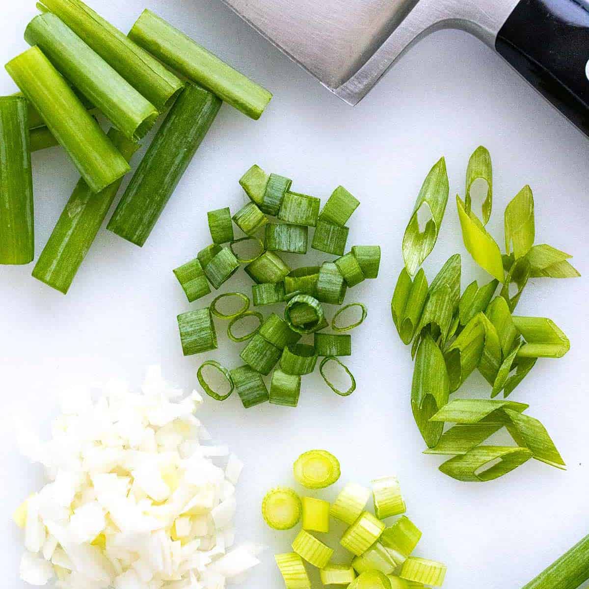 Sliced Green Onions