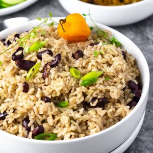 Rice & peas