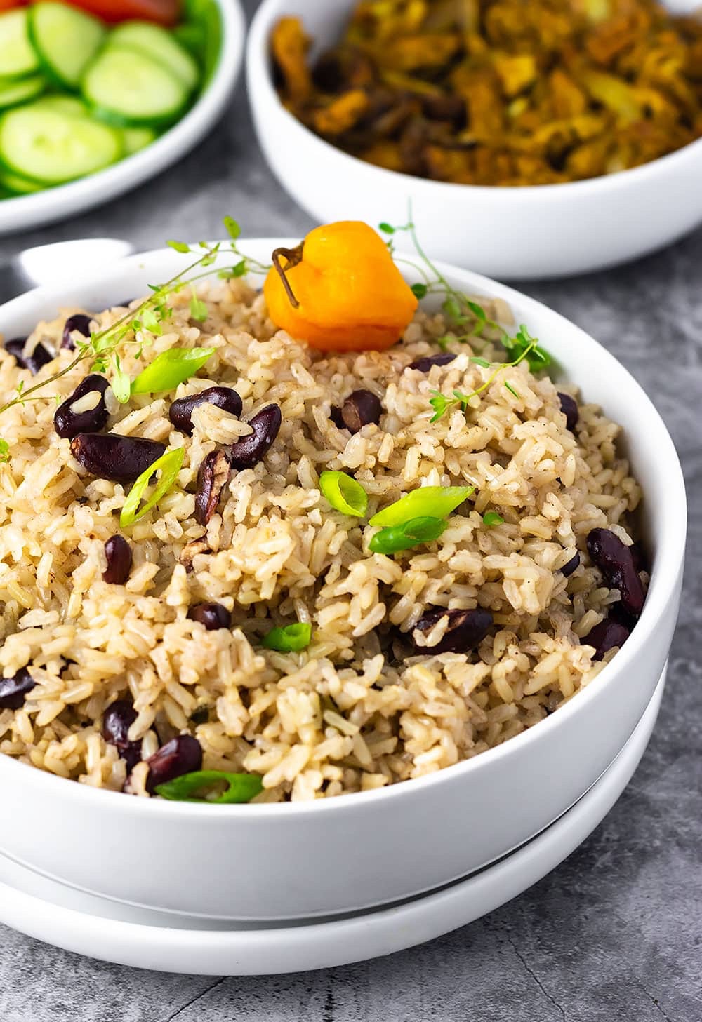 Rice & peas