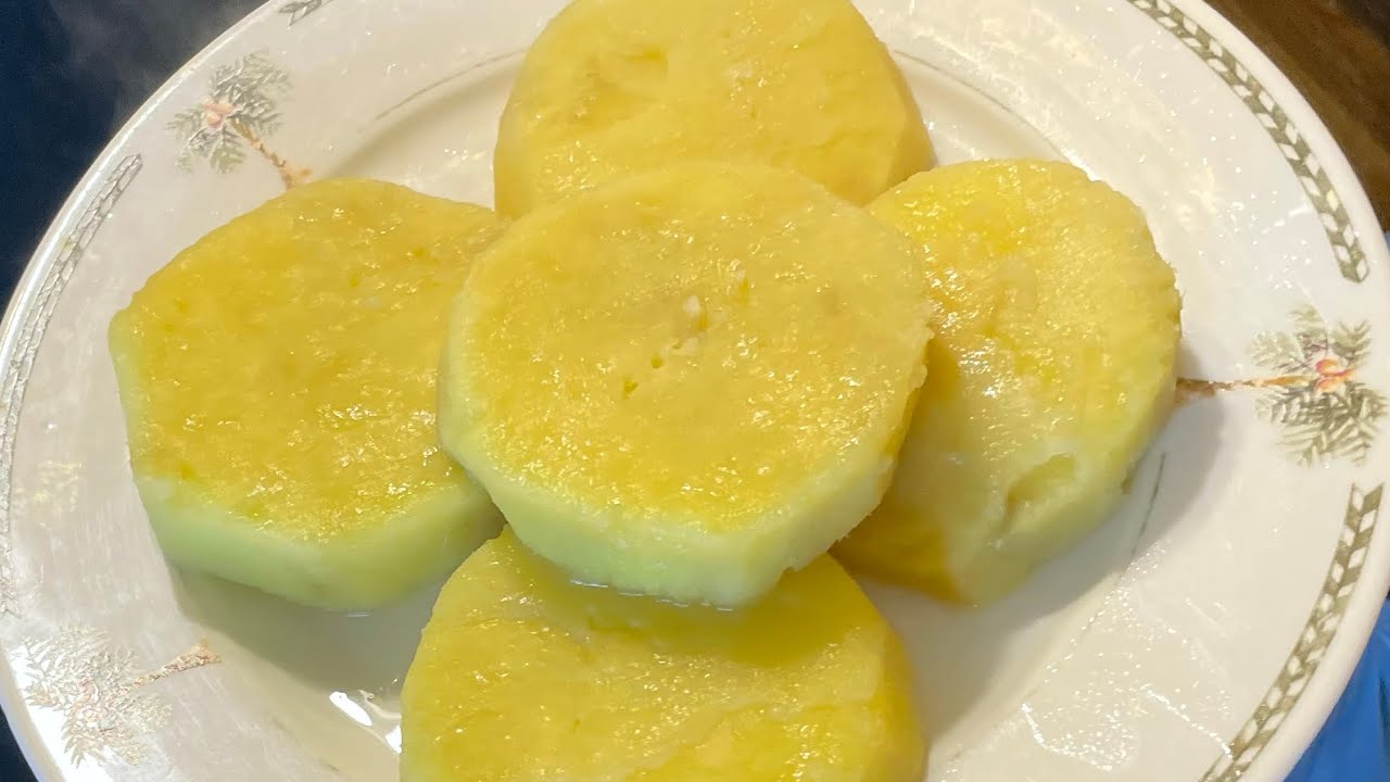 Boiled Yellow Yam