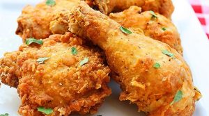 Fried Chicken, Jamaican Way (3 pieces)