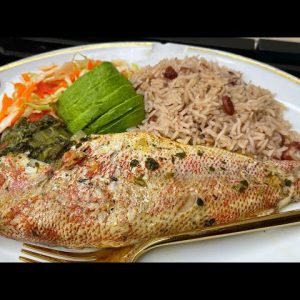 Foil-Roasted Whole Snappe